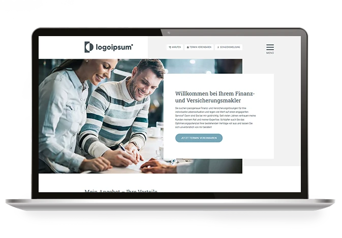 Makler Homepages | Demo Modern Profiwebseite
