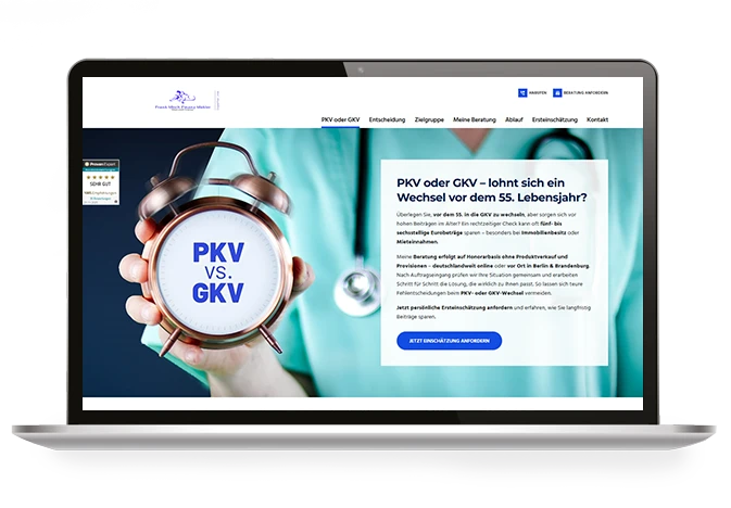 Makler Homepages | Finanzmakler Misch