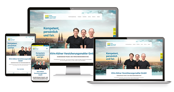 Makler Homepage Referenz | KVM