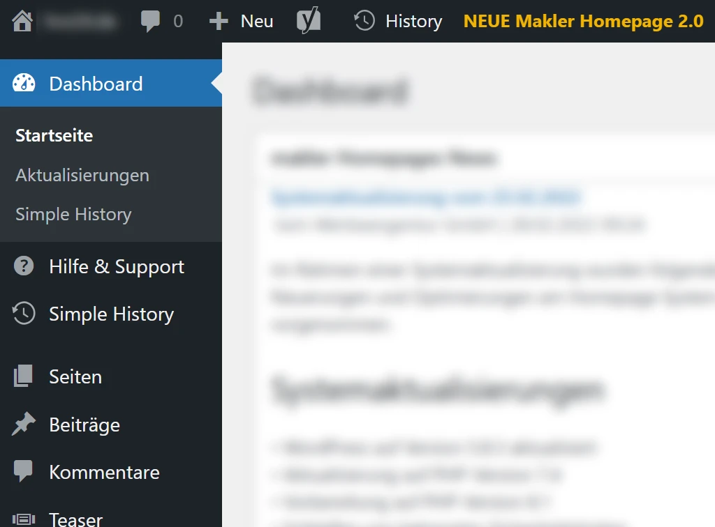 Systemwechsel 3 MHP 2.0 - Systemwechsel beauftragen