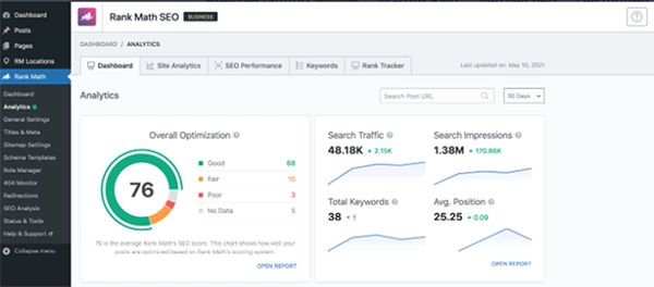 Rank Math Seo Screenshot