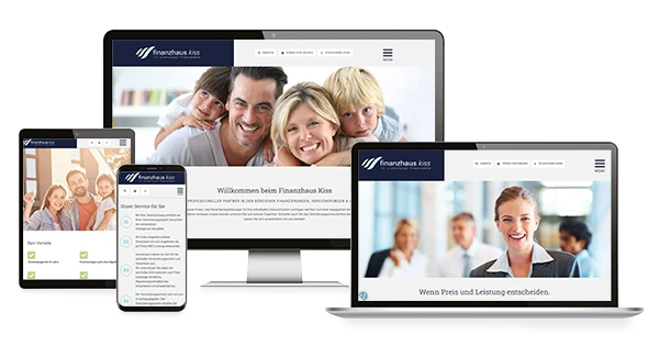 Makler Homepages | Finanzhaus Kiss