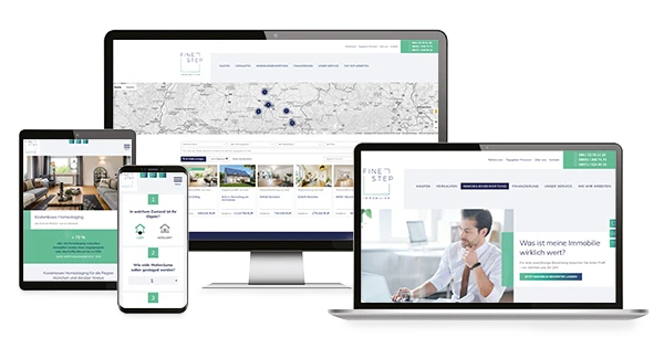 Makler Homepages | Finestep Immobilien
