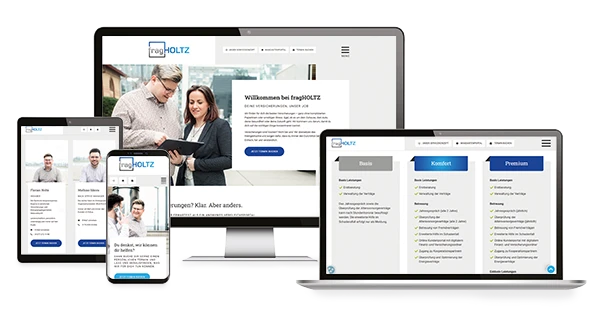 Makler Homepages | Frag Holtz