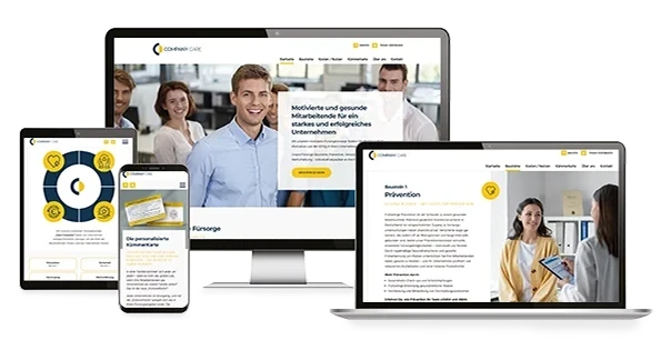 Makler Homepages | Referenz Company Care