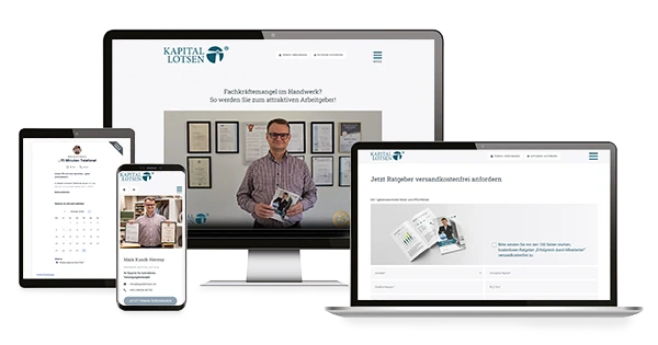 Makler Homepages | Kapitallotsen