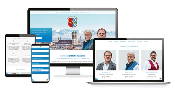 Makler Homepages | Müller Versicherung