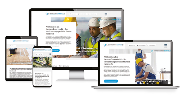 Referenz Makler Homepage 2.0 | Handwerksservice24